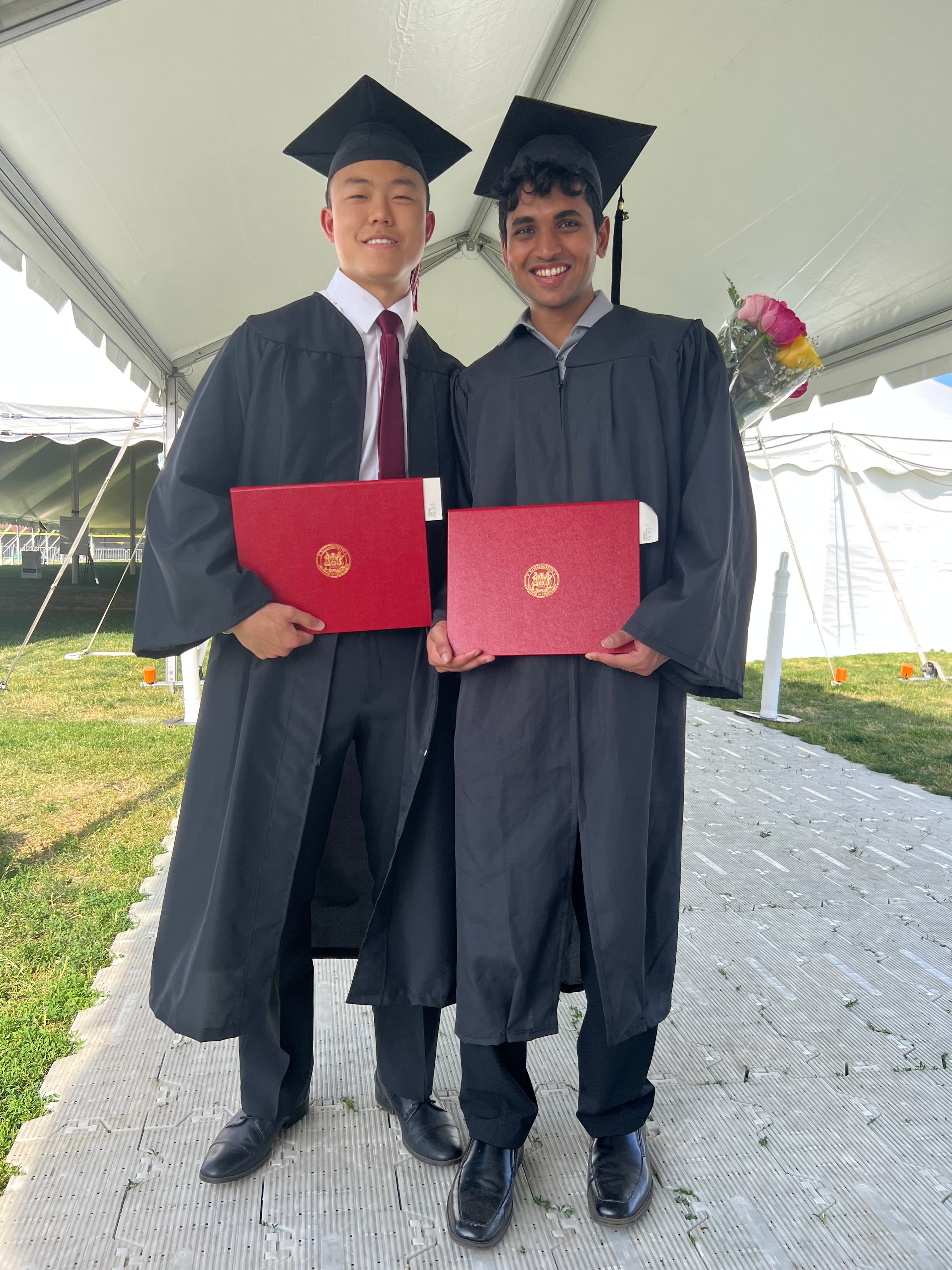 Graduating with Akshaj